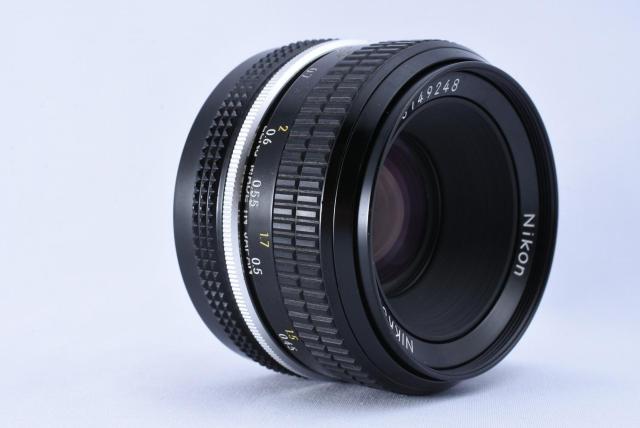 ɔi NIKON AI NIKKOR 50mm F2 MF Pœ_   Ɠd/AV 