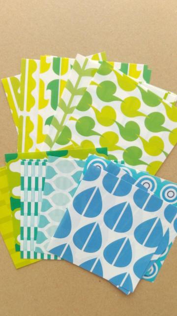 Aフェリシモ 和風 バラメモ 折り紙 寒色系 < インテリア/ライフ Aフェリシモ 和風 バラメモ 折り紙 寒色系 < インテリア/ライフの