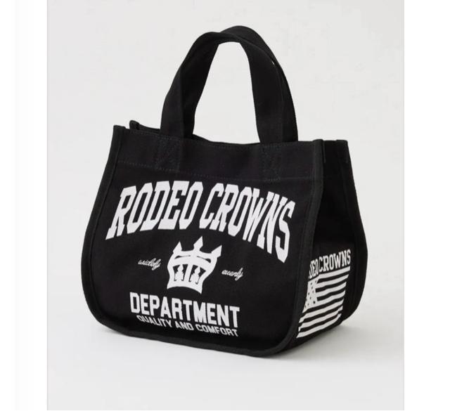ロデオクラウンズ ★エコミニトートバッグ(ブラック) < ブランド ロデオクラウンズ ★エコミニトートバッグ(ブラック) < ブランドの