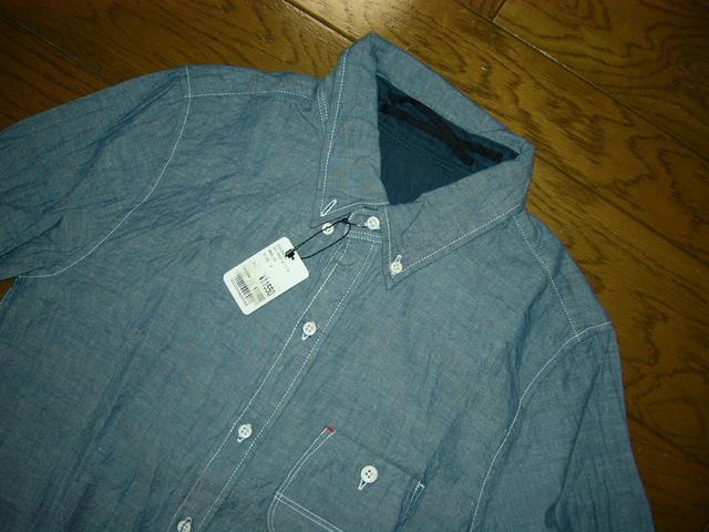 新品GIGNIジージニ7分丈シャンブレーシャツ2デニム上野商会 < 男性ファッション 新品GIGNIジージニ7分丈シャンブレーシャツ2デニム上野商会 < 男性ファッションの