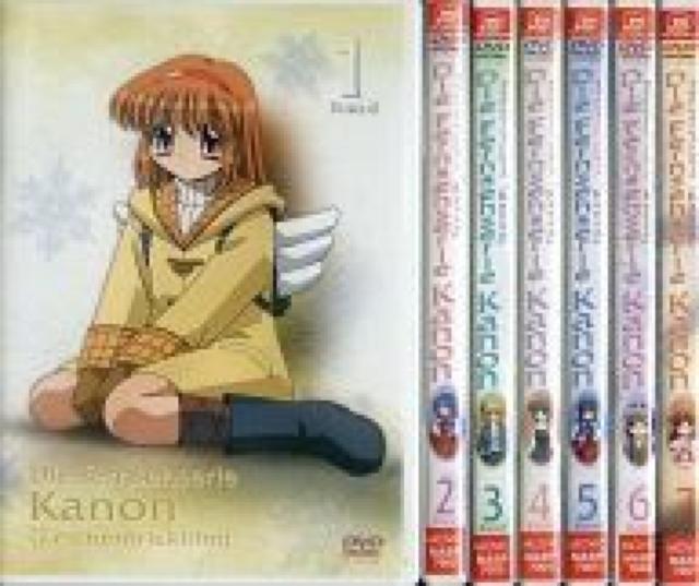 kanon カノン 東映アニメ 全7巻セット < CD/DVD/ビデオ  kanon カノン 東映アニメ 全7巻セット  < CD/DVD/ビデオの
