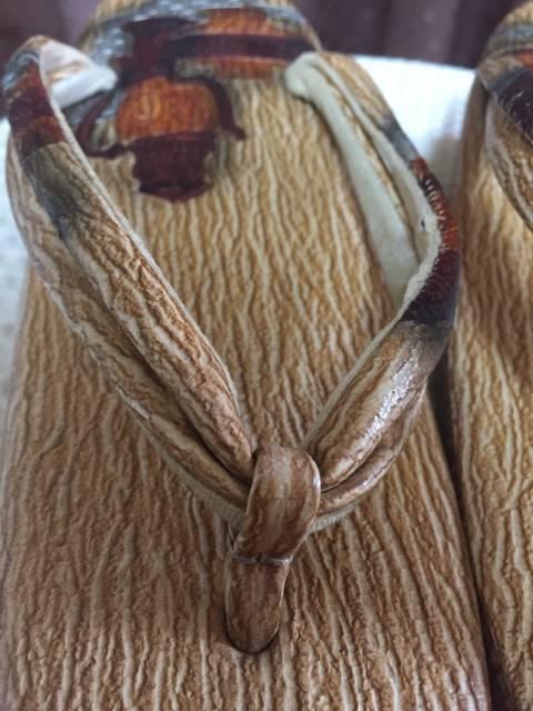 144.和装 ぞうり☆茶系☆23センチ☆難有り < 女性ファッション 144.和装 ぞうり☆茶系☆23センチ☆難有り < 女性ファッションの