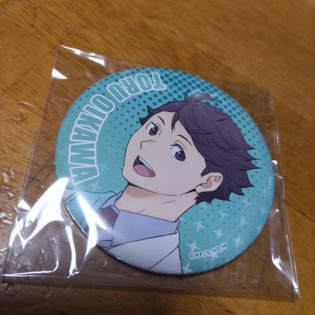 ハイキュー 缶バッジ 及川徹 < アニメ/コミック/キャラクター  ハイキュー 缶バッジ 及川徹  < アニメ/コミック/キャラクターの