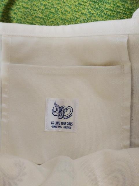*V6☆LIVE TOUR 2015―SINCE1995〜FOREVER―20th ANNIVERSARY!ショッピングバック♪ < タレントグッズ  *V6☆LIVE TOUR 2015―SINCE1995〜FOREVER―20th ANNIVERSARY!ショッピングバック♪ < タレントグッズの