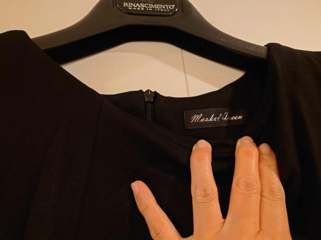 黒白ロングワンピース ノースリ Мサイズ < 女性ファッション  黒白ロングワンピース ノースリ Мサイズ < 女性ファッションの