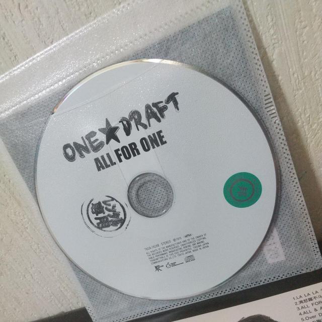ONEDRAFTwALL FOR ONExhtg HipHop Rap  CD/DVD/rfI 