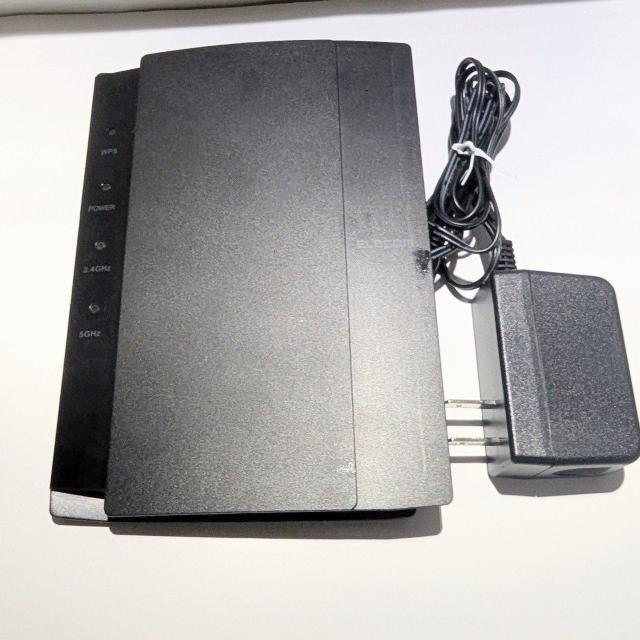 中古美品 ELECOM WRC-1750GHBK 無線LANルーター < PC本体/周辺機器  中古美品 ELECOM WRC-1750GHBK 無線LANルーター  < PC本体/周辺機器の