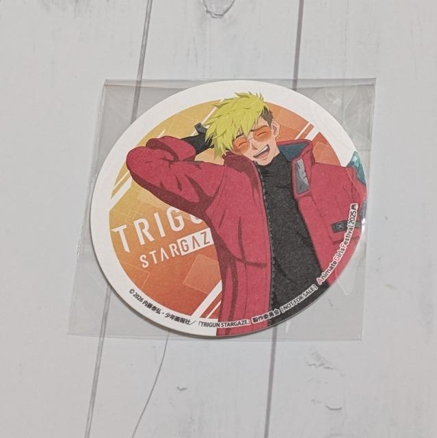 TRIGUN STARGAZE トライガン AGF コースター ヴァッシュ < アニメ/コミック/キャラクター TRIGUN STARGAZE トライガン AGF コースター ヴァッシュ < アニメ/コミック/キャラクターの