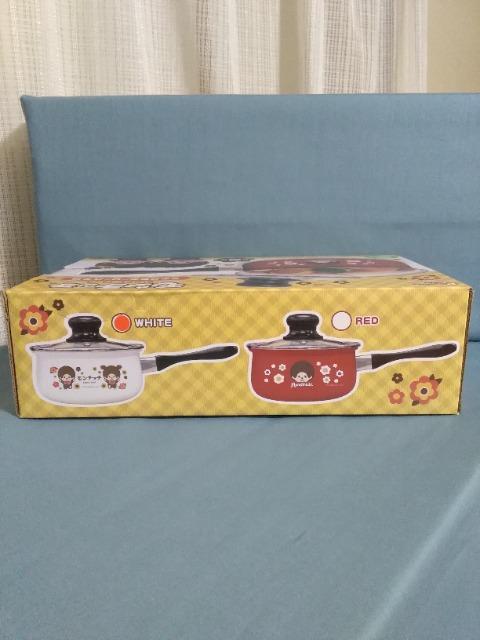 モンチッチフタ付きホーロー片手鍋 ホワイト < アニメ/コミック/キャラクター モンチッチフタ付きホーロー片手鍋 ホワイト < アニメ/コミック/キャラクターの