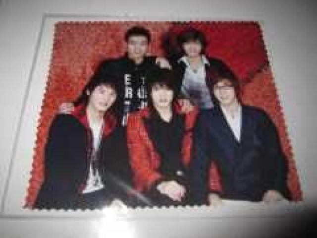 東方神起メンバー全員〜メガネ拭き < タレントグッズ  東方神起メンバー全員〜メガネ拭き  < タレントグッズの