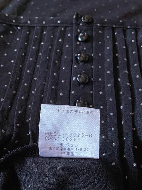 ロペピクニック☆ブラック×ゴールドドット7部トップス☆ < ブランド ロペピクニック☆ブラック×ゴールドドット7部トップス☆ < ブランドの