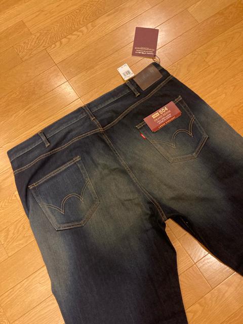EDWIN 504 ルーズストレート 超大きいsizeW44 ウエスト120cm < ブランド  EDWIN 504 ルーズストレート 超大きいsizeW44 ウエスト120cm < ブランドの
