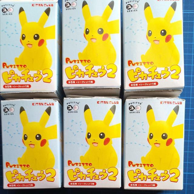 ポケモン PUTITTO ピカチュウ2 全5種+シークレット1種 フルコンプセット < アニメ/コミック/キャラクター  ポケモン PUTITTO ピカチュウ2 全5種+シークレット1種 フルコンプセット < アニメ/コミック/キャラクターの