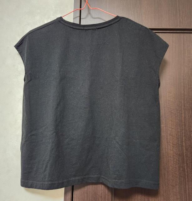 サイズS△プリントTシャツ△袖なし△黒△ < ブランド  サイズS△プリントTシャツ△袖なし△黒△ < ブランドの