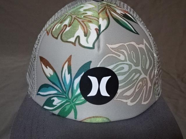 USA購入【Hurley】 ハーレー リーフ(葉っぱ) ロゴプリント メッシュCAP < 男性ファッション  USA購入【Hurley】 ハーレー リーフ(葉っぱ) ロゴプリント メッシュCAP < 男性ファッションの