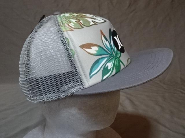 USA購入【Hurley】 ハーレー リーフ(葉っぱ) ロゴプリント メッシュCAP < 男性ファッション  USA購入【Hurley】 ハーレー リーフ(葉っぱ) ロゴプリント メッシュCAP < 男性ファッションの