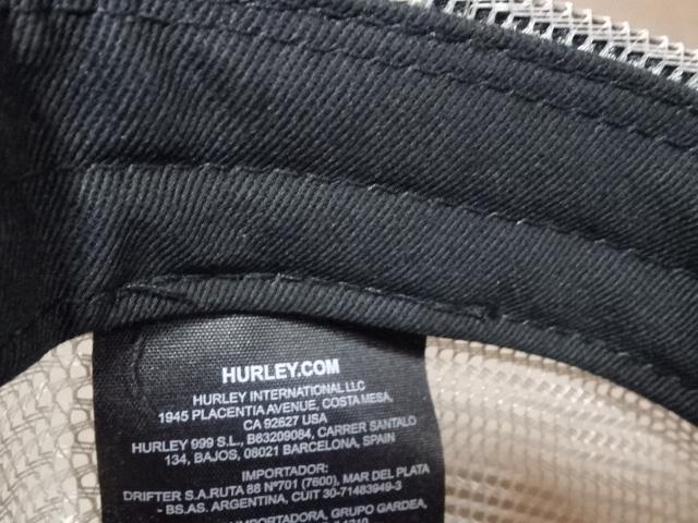 USA購入【Hurley】 ハーレー リーフ(葉っぱ) ロゴプリント メッシュCAP < 男性ファッション  USA購入【Hurley】 ハーレー リーフ(葉っぱ) ロゴプリント メッシュCAP < 男性ファッションの