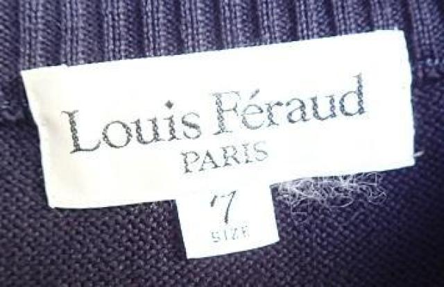 ��Louis Feraud ���C �t�F���[�^������@�f�U�C���g�b�v�X�@����t�������j�b�g�^�l�C�r�[�^�T�C�Y7 �� �����t�@�b�V������ 