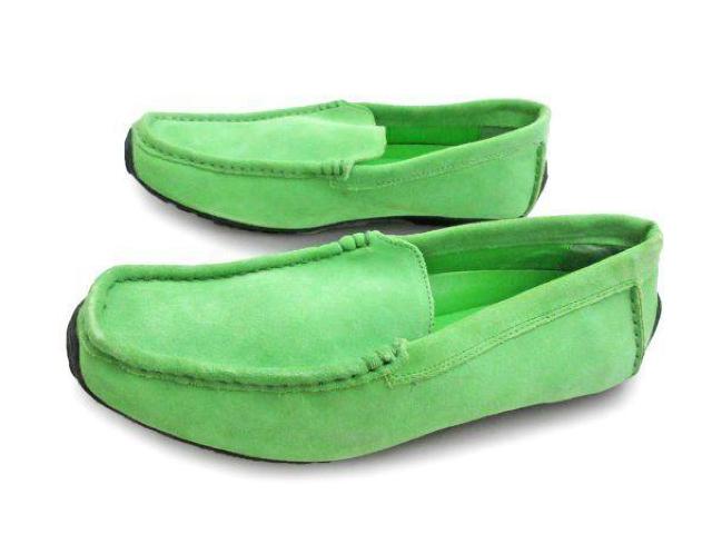 1円~C442新品Dedes本革Uチップ/ドライビングスリッポン27aGREEN♂ < 男性ファッション 1円~C442新品Dedes本革Uチップ/ドライビングスリッポン27aGREEN♂ < 男性ファッションの