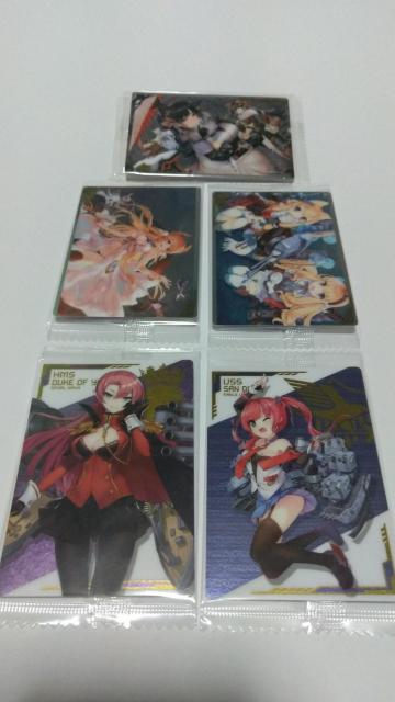 ☆アズールレーン☆ウエハースカード25枚内袋未開封 < アニメ/コミック/キャラクター ☆アズールレーン☆ウエハースカード25枚内袋未開封 < アニメ/コミック/キャラクターの