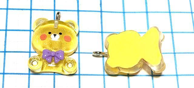 137 樹脂パーツ 1個 黄色の熊ちゃん くま クマチャーム◯ < ペット/手芸/園芸 137 樹脂パーツ 1個 黄色の熊ちゃん くま クマチャーム◯ < ペット/手芸/園芸の