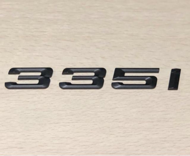 即納・送料無料 BMW 【335i】 ブラックエンブレム リアエンブレム トランクエンブレム 立体 3D ドレスアップ 社外品 < 自動車/バイク 即納・送料無料 BMW 【335i】 ブラックエンブレム リアエンブレム トランクエンブレム 立体 3D ドレスアップ 社外品 < 自動車/バイク