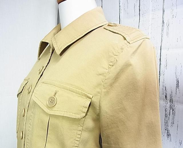 激安良品*正規品美品theoryセオリー ジャケットシャツ長袖アウター サイズ2(約9号位)ミリタリー調 < ブランド  激安良品*正規品美品theoryセオリー ジャケットシャツ長袖アウター サイズ2(約9号位)ミリタリー調 < ブランドの