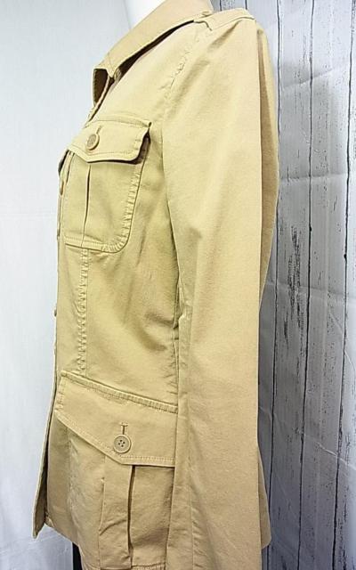 激安良品*正規品美品theoryセオリー ジャケットシャツ長袖アウター サイズ2(約9号位)ミリタリー調 < ブランド  激安良品*正規品美品theoryセオリー ジャケットシャツ長袖アウター サイズ2(約9号位)ミリタリー調 < ブランドの