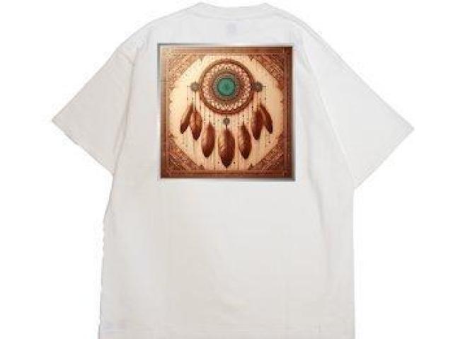 オーガニックコットン Tシャツ XL ホワイトドリームキャッチャー おしゃれ かわいい < 男性ファッション オーガニックコットン Tシャツ XL ホワイトドリームキャッチャー おしゃれ かわいい < 男性ファッションの