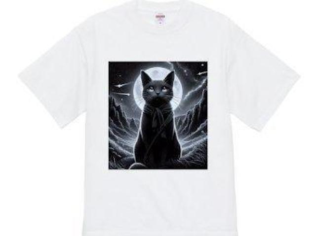 オーガニックコットン Tシャツ XL ホワイト猫 ミステリアス 綺麗 < 男性ファッション オーガニックコットン Tシャツ XL ホワイト猫 ミステリアス 綺麗 < 男性ファッションの