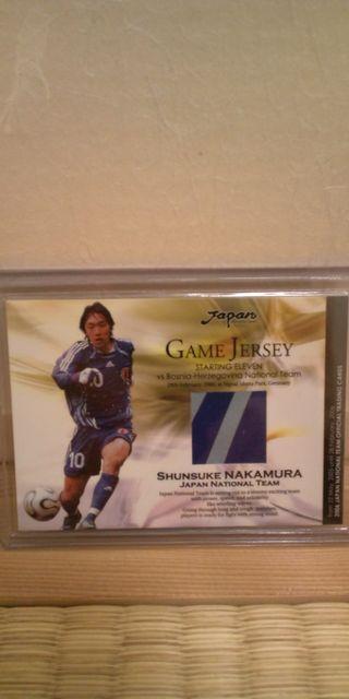 2006 中村俊輔 ジャージカード < トレーディングカード  2006 中村俊輔 ジャージカード  < トレーディングカードの