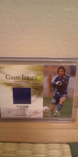 2006 中村俊輔 ジャージカード < トレーディングカード  2006 中村俊輔 ジャージカード < トレーディングカードの