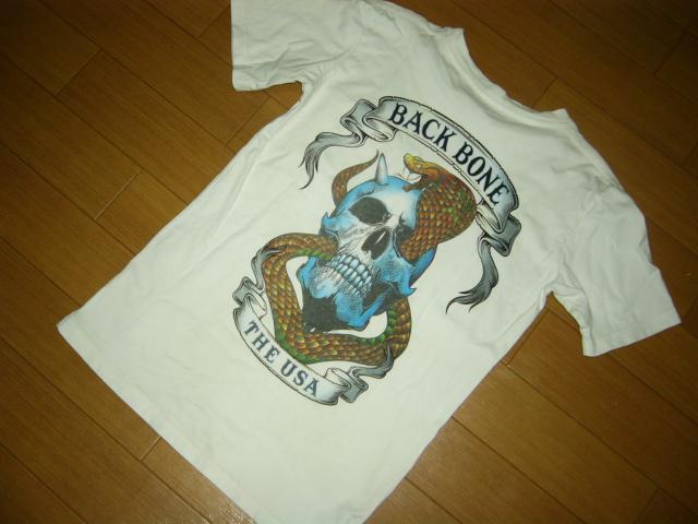 バックボーンBACKBONEカットソーS白 コブラ 干支 Tシャツ 蛇 < ブランド バックボーンBACKBONEカットソーS白 コブラ 干支 Tシャツ 蛇 < ブランドの
