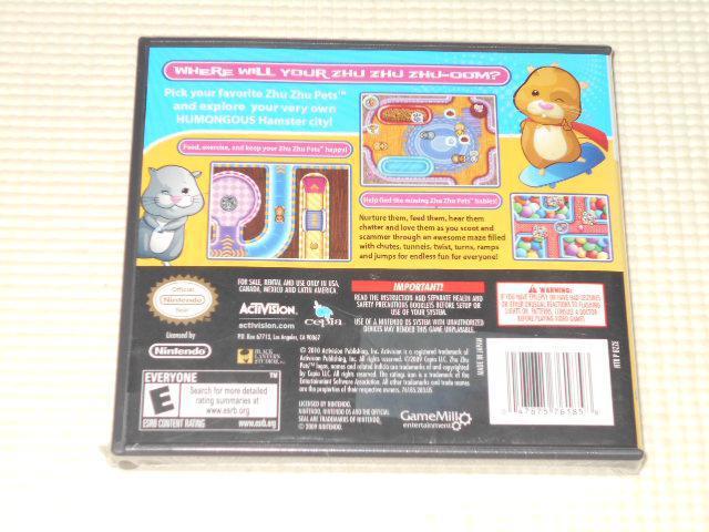DS★Zhu Zhu Pets 海外版(国内本体動作可能)★新品未開封 < ゲーム本体/ソフト  DS★Zhu Zhu Pets 海外版(国内本体動作可能)★新品未開封 < ゲーム本体/ソフトの