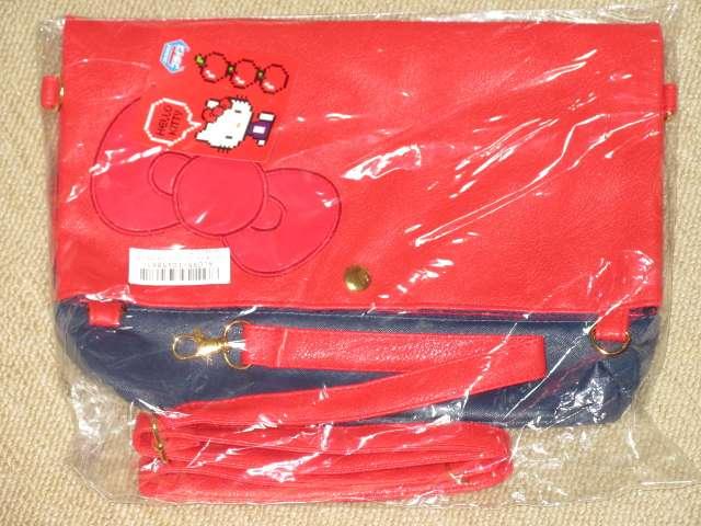 未開封☆ハローキティ*ベーシックバイカラー3wayバッグ < 女性ファッション  未開封☆ハローキティ*ベーシックバイカラー3wayバッグ  < 女性ファッションの