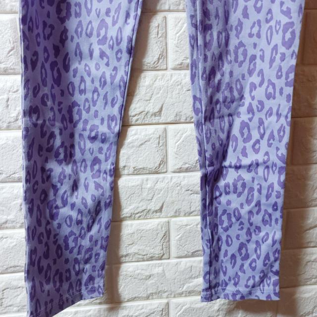 Marvelous★新品★レオパ柄ストレッチレギパン/パープル/M < 女性ファッション  Marvelous★新品★レオパ柄ストレッチレギパン/パープル/M < 女性ファッションの