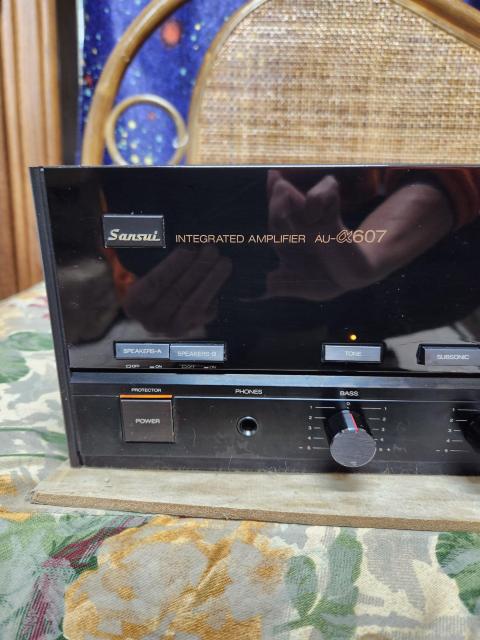 フルレストア完全整備済!完動超美品!山水高級プリメインアンプAU-a607 < 家電/AV  フルレストア完全整備済!完動超美品!山水高級プリメインアンプAU-a607 < 家電/AVの