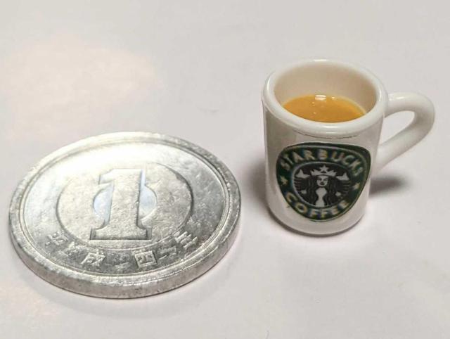 ミニチュア★マグカップ★ミルクティー★スターバックス★リカちゃんやドールハウスに★ < おもちゃ  ミニチュア★マグカップ★ミルクティー★スターバックス★リカちゃんやドールハウスに★  < おもちゃの