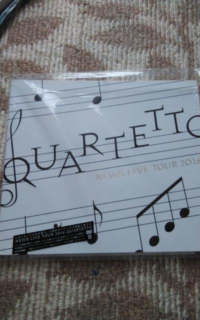 NEWS LIVE TOUR 2016 QUARTETTO < CD/DVD/ビデオ NEWS LIVE TOUR 2016 QUARTETTO < CD/DVD/ビデオの