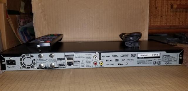 パナソニックブルーレイレコーダー DMR-BRW1010 < 家電/AV パナソニックブルーレイレコーダー DMR-BRW1010 < 家電/AVの