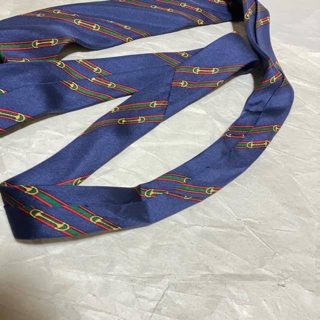 【GUCCI / グッチ】 シルク100% / ネクタイ 総柄 ネイビー系 < ブランド 【GUCCI / グッチ】 シルク100% / ネクタイ 総柄 ネイビー系 < ブランドの