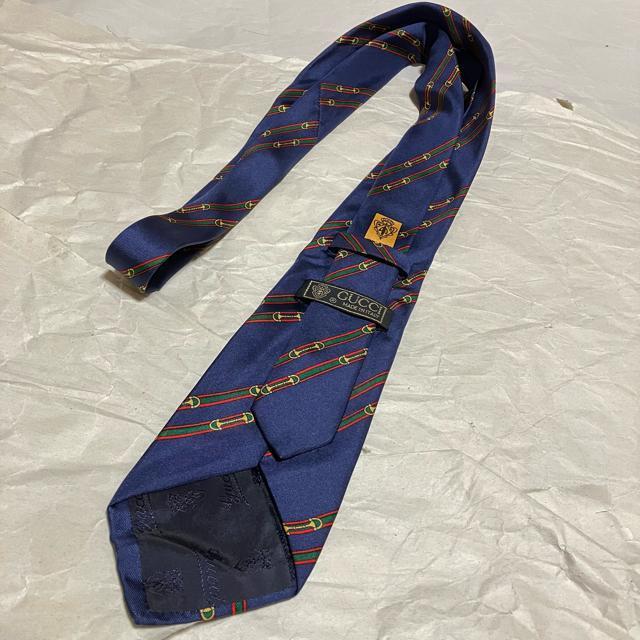 【GUCCI / グッチ】 シルク100% / ネクタイ 総柄 ネイビー系 < ブランド 【GUCCI / グッチ】 シルク100% / ネクタイ 総柄 ネイビー系 < ブランドの