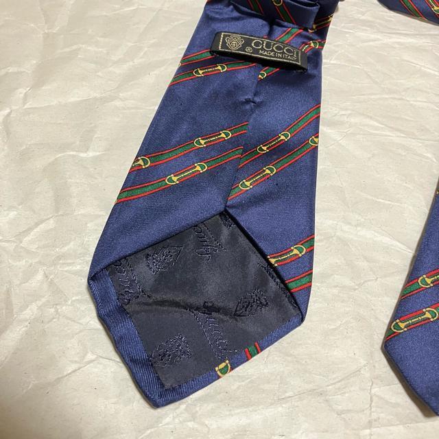【GUCCI / グッチ】 シルク100% / ネクタイ 総柄 ネイビー系 < ブランド 【GUCCI / グッチ】 シルク100% / ネクタイ 総柄 ネイビー系 < ブランドの