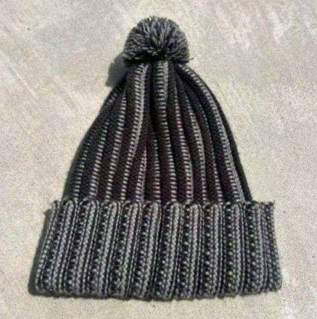 Supreme Contrast Stripe Beanie ボンボンニット帽/ビーニー < ブランド Supreme Contrast Stripe Beanie ボンボンニット帽/ビーニー < ブランドの