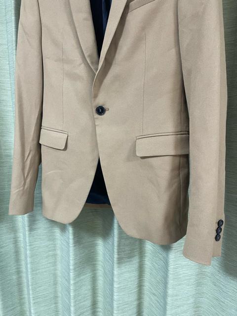 【ZARA】 ザラ ジャケット ベージュ テーラードジャケットサイズM ZARA ザラ ベージュ ジャケット < ブランド 【ZARA】 ザラ ジャケット ベージュ テーラードジャケットサイズM ZARA ザラ ベージュ ジャケット < ブランドの