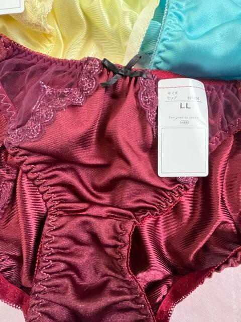 LLサイズ!5枚セット!光沢ツルツル素材!高貴品格!色とりどり!エレガント!ショーツ!No.翠 < 女性ファッション LLサイズ!5枚セット!光沢ツルツル素材!高貴品格!色とりどり!エレガント!ショーツ!No.翠 < 女性ファッションの