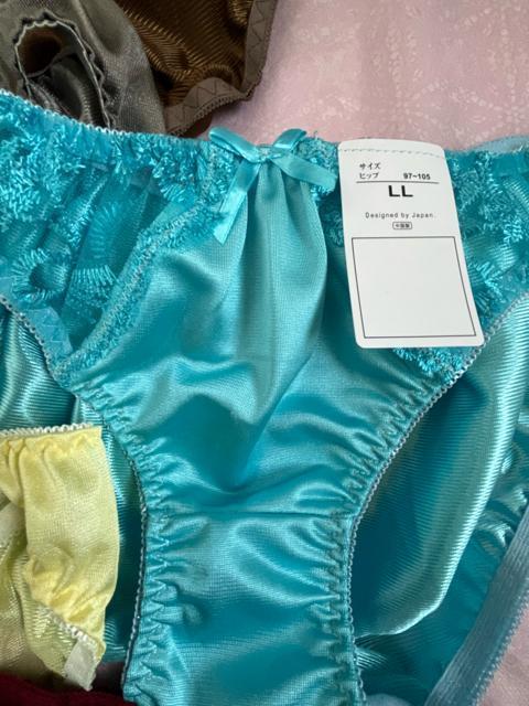 LLサイズ!5枚セット!光沢ツルツル素材!高貴品格!色とりどり!エレガント!ショーツ!No.翠 < 女性ファッション LLサイズ!5枚セット!光沢ツルツル素材!高貴品格!色とりどり!エレガント!ショーツ!No.翠 < 女性ファッションの