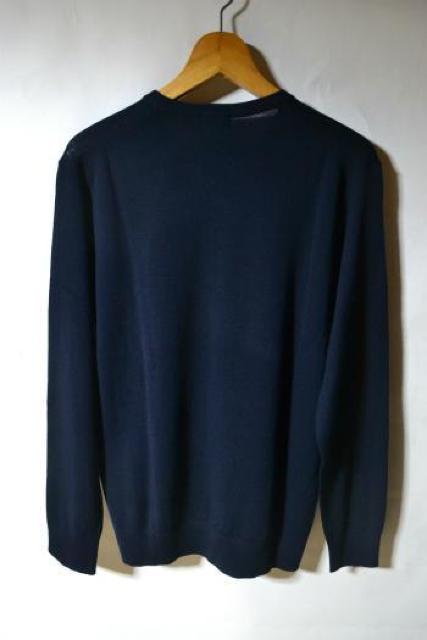 �V�i UNIQLO ���j�N�� �����m�N���[�l�b�N�Z�[�^�[ ���� �l�C�r�[ L �����Y �H�~ �j�b�g �L���C�� �r�W�l�X ���g�p �� �u�����h�� 