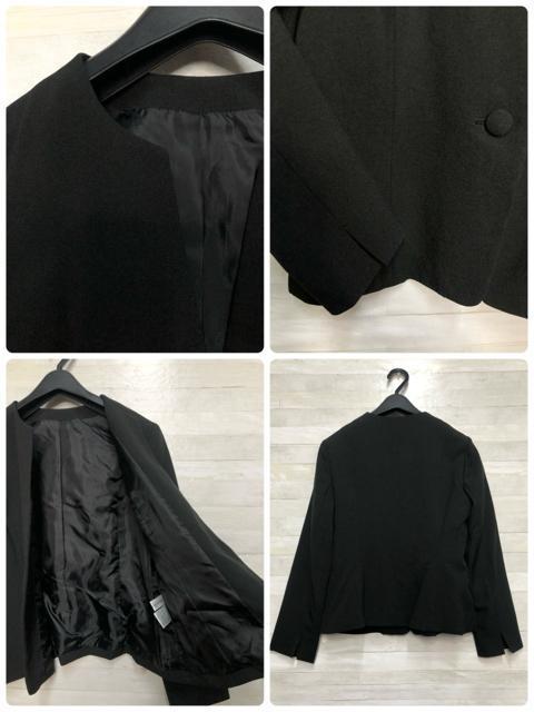 新品☆L♪黒無地ロングワンピースのスーツ♪ウール調アンサンブル☆R169 < 女性ファッション 新品☆L♪黒無地ロングワンピースのスーツ♪ウール調アンサンブル☆R169 < 女性ファッションの