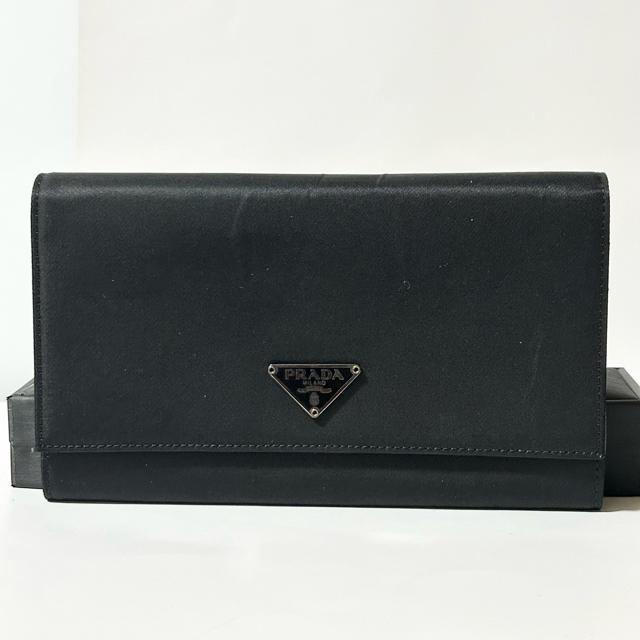 PRADA �v���_ �e�X�[�g �i�C���� �t���b�v �E�H���b�g �����z �O�p���S �u���b�N �� �u�����h�� 